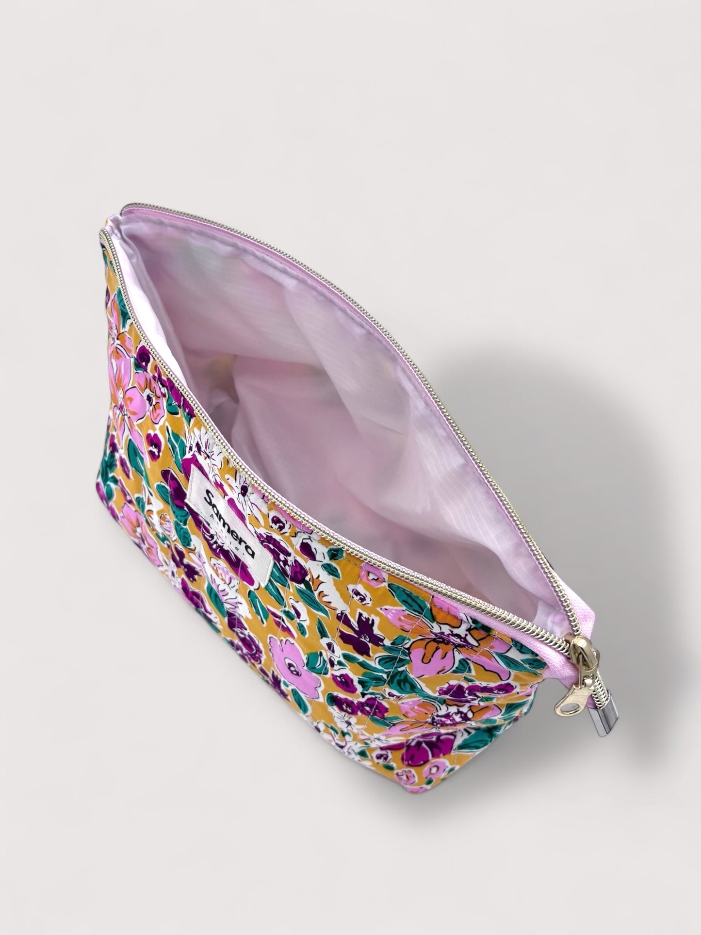 Sunburst bloom Cotton Wash Bag - Toiletry Pouch