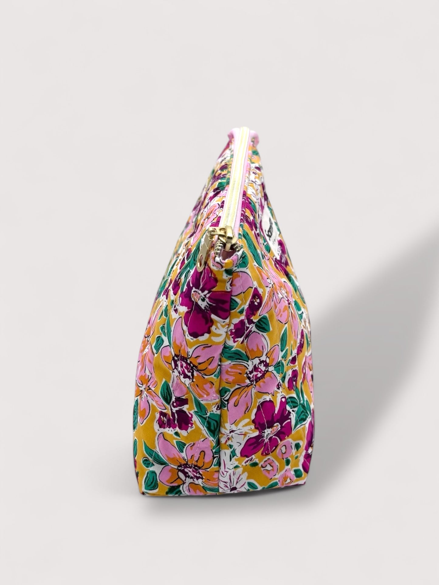 Sunburst bloom Cotton Wash Bag - Toiletry Pouch