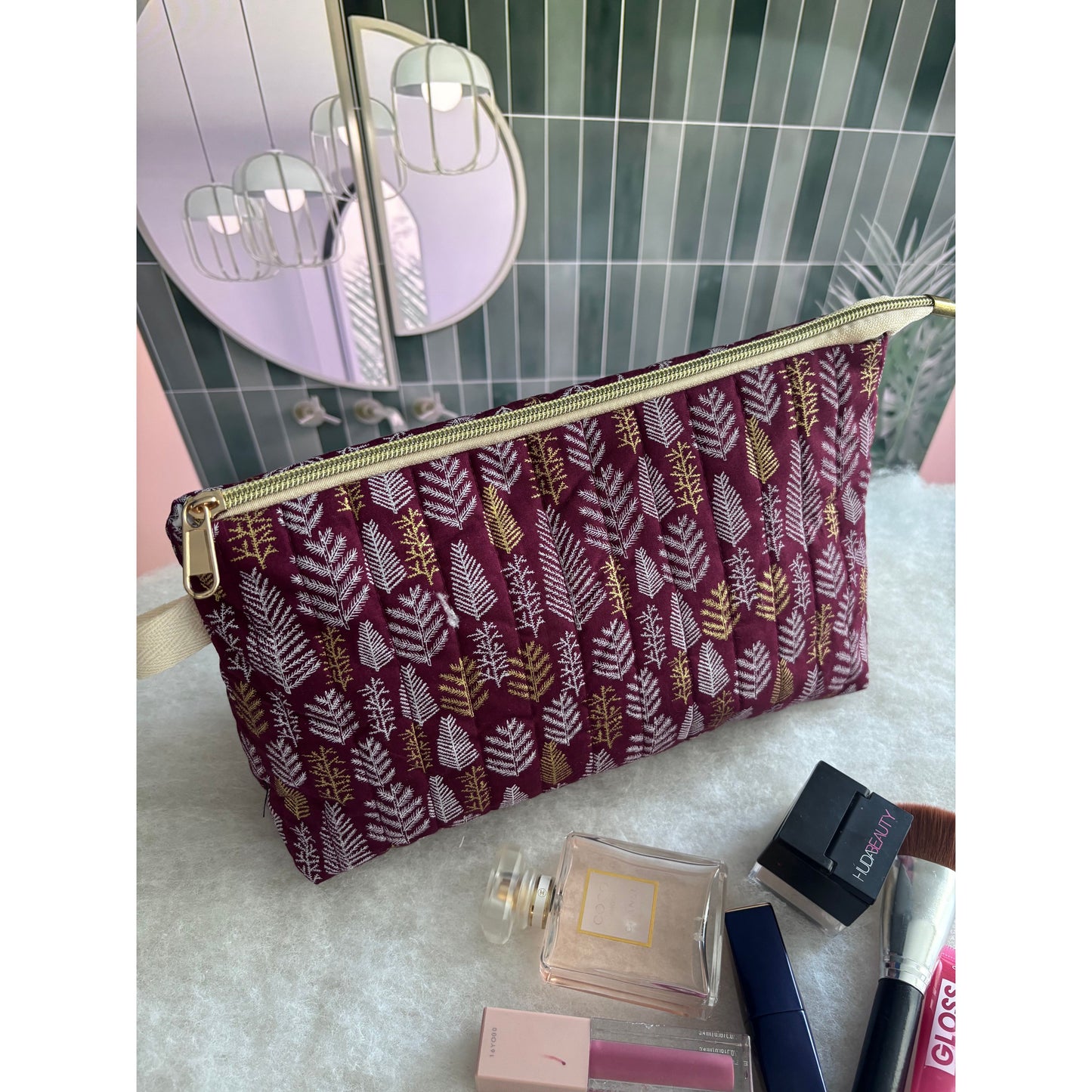 Red Forest Wash Bag