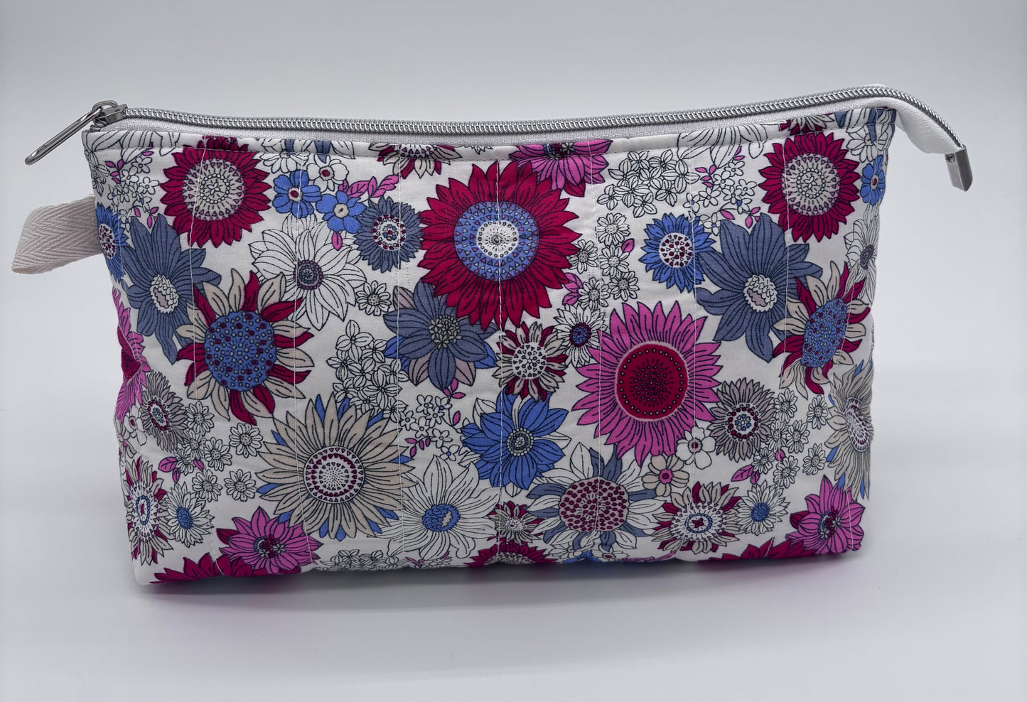 Pink Sunflowers Wash Bag