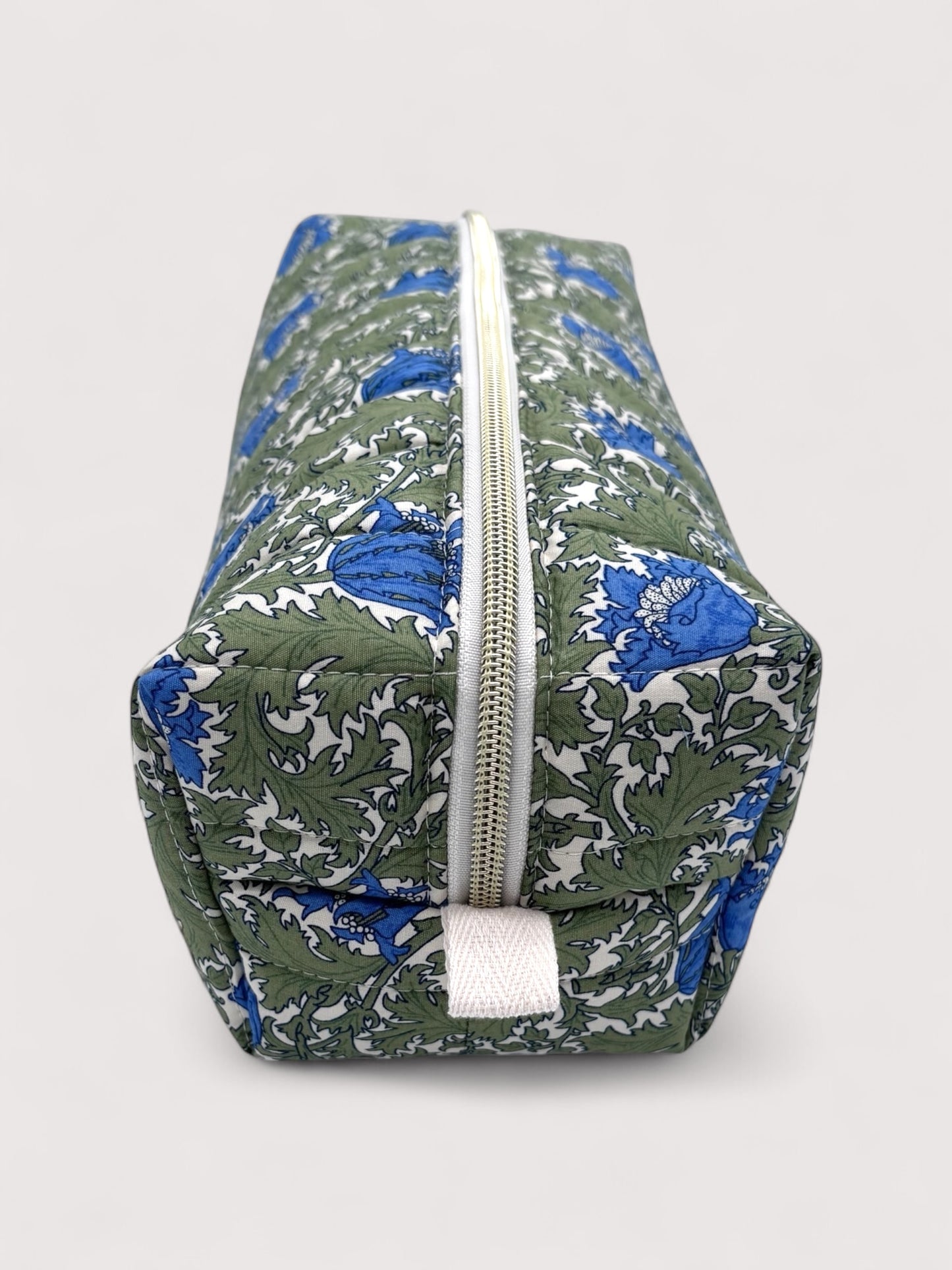 Green Garden quilted Hairtool Bag