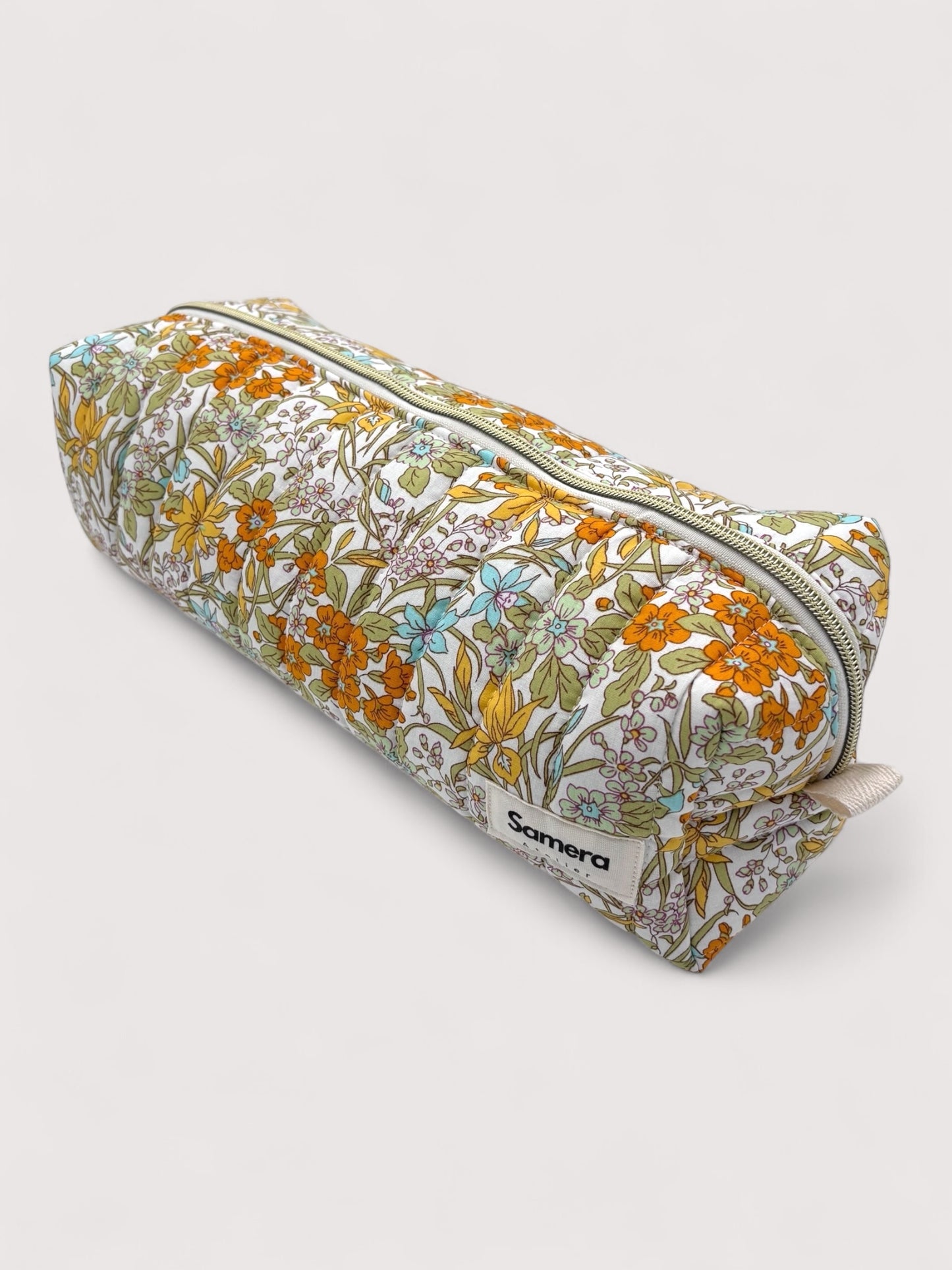 Floral Sun quilted Hairtool Bag