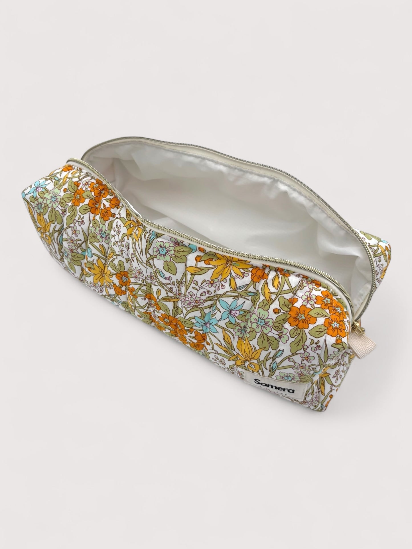 Floral Sun quilted Hairtool Bag