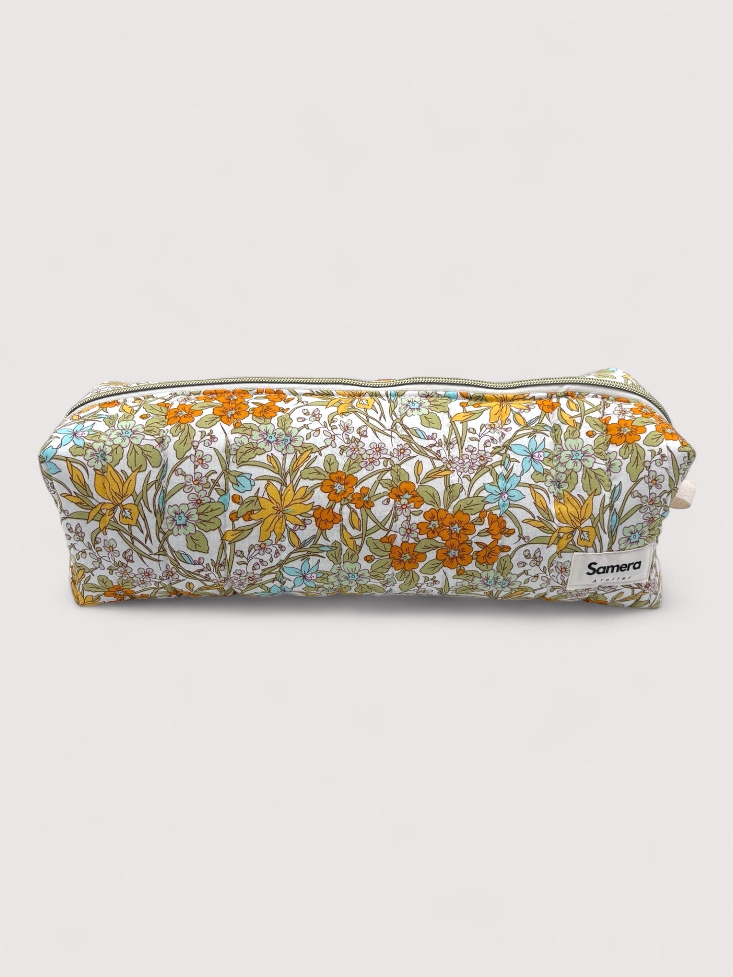 Floral Sun quilted Hairtool Bag