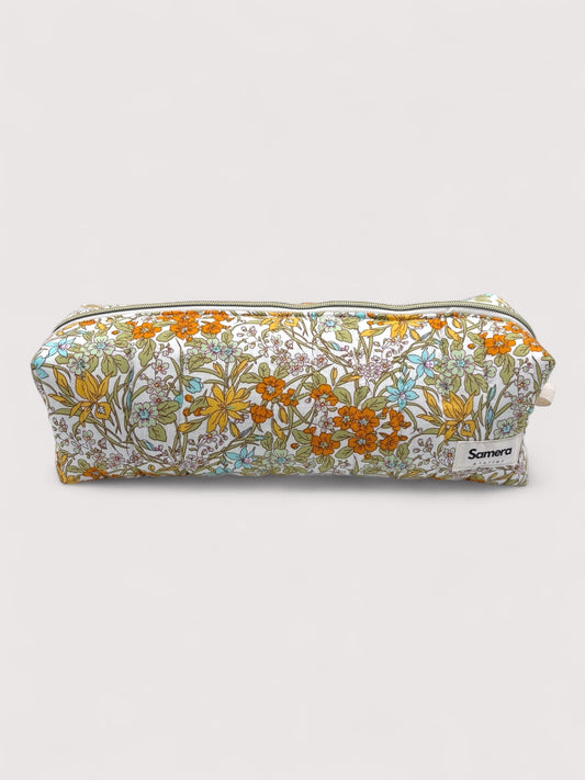 Floral Sun quilted Hairtool Bag
