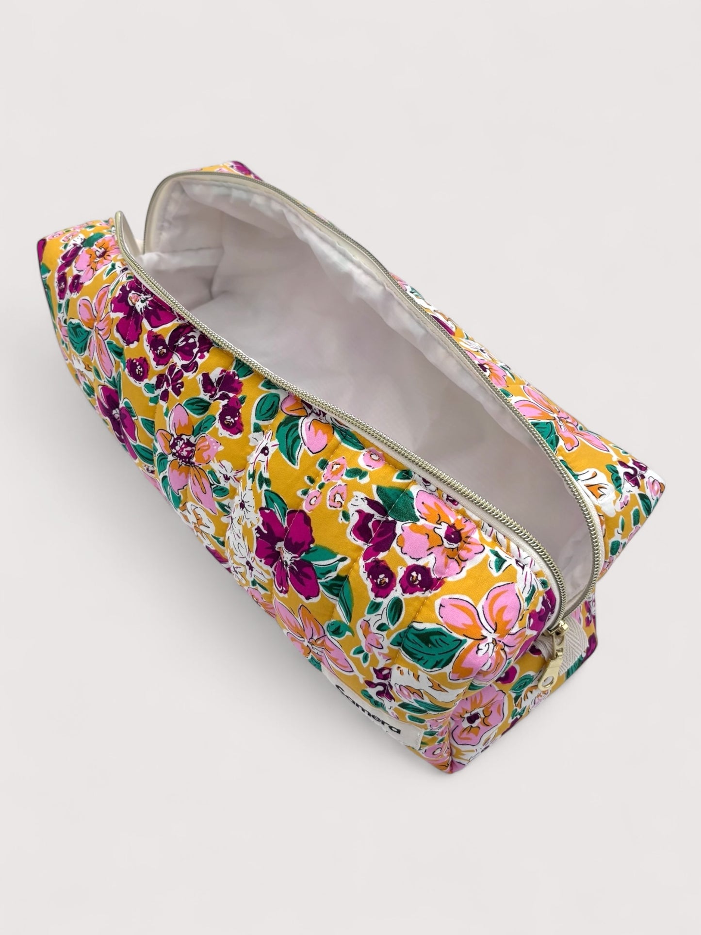 Sunburst Bloom quilted Hairtool Bag