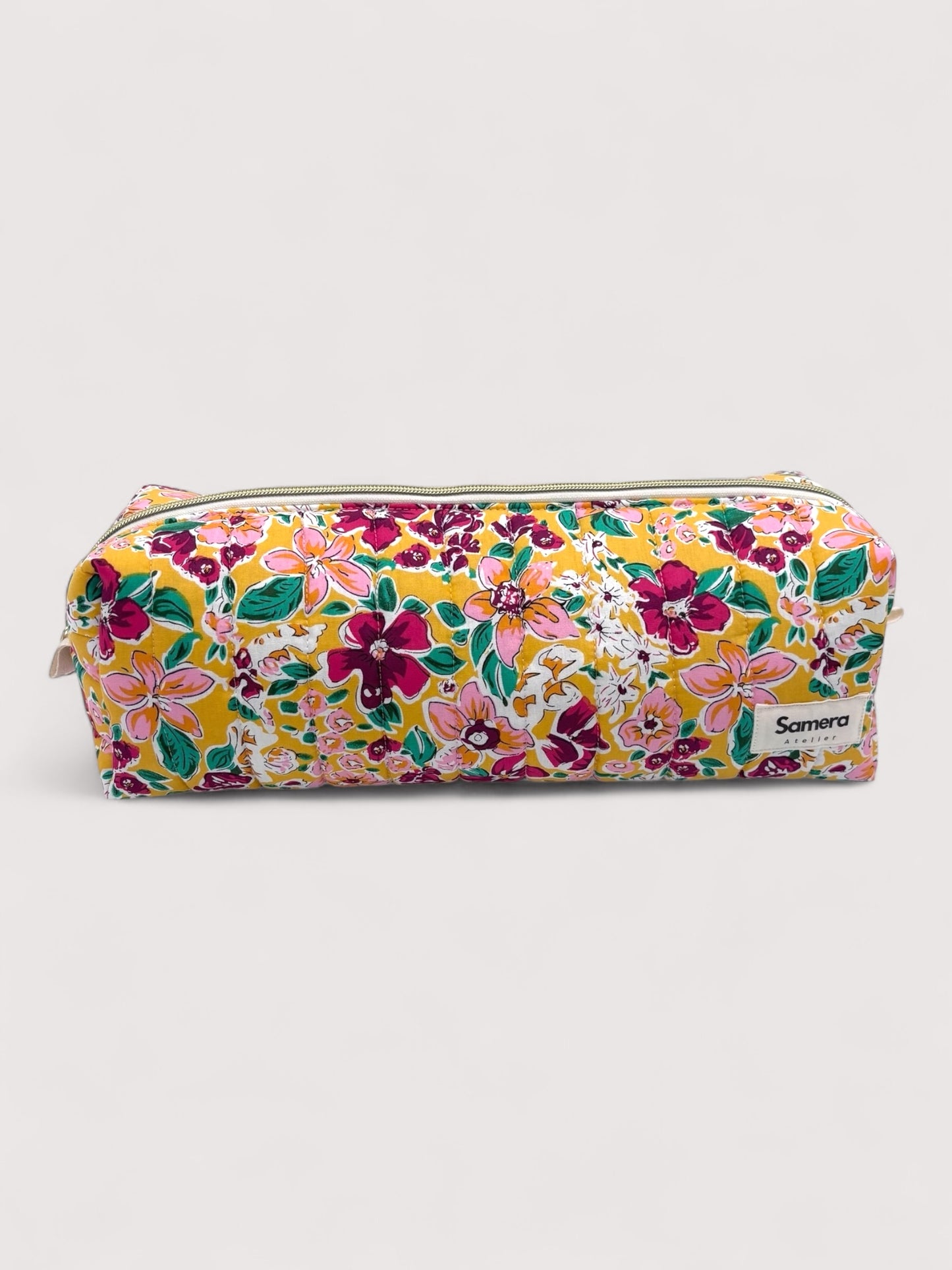 Sunburst Bloom quilted Hairtool Bag