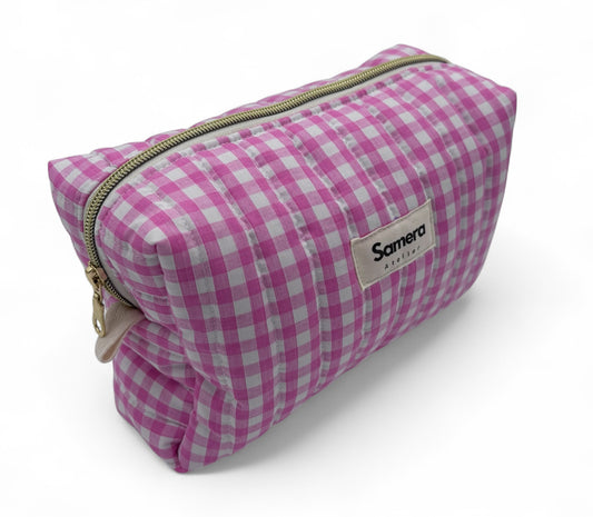 Candy Gingham Carry all bag