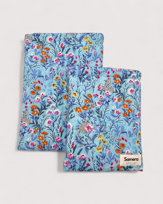 Floral Sky Book Sleeve